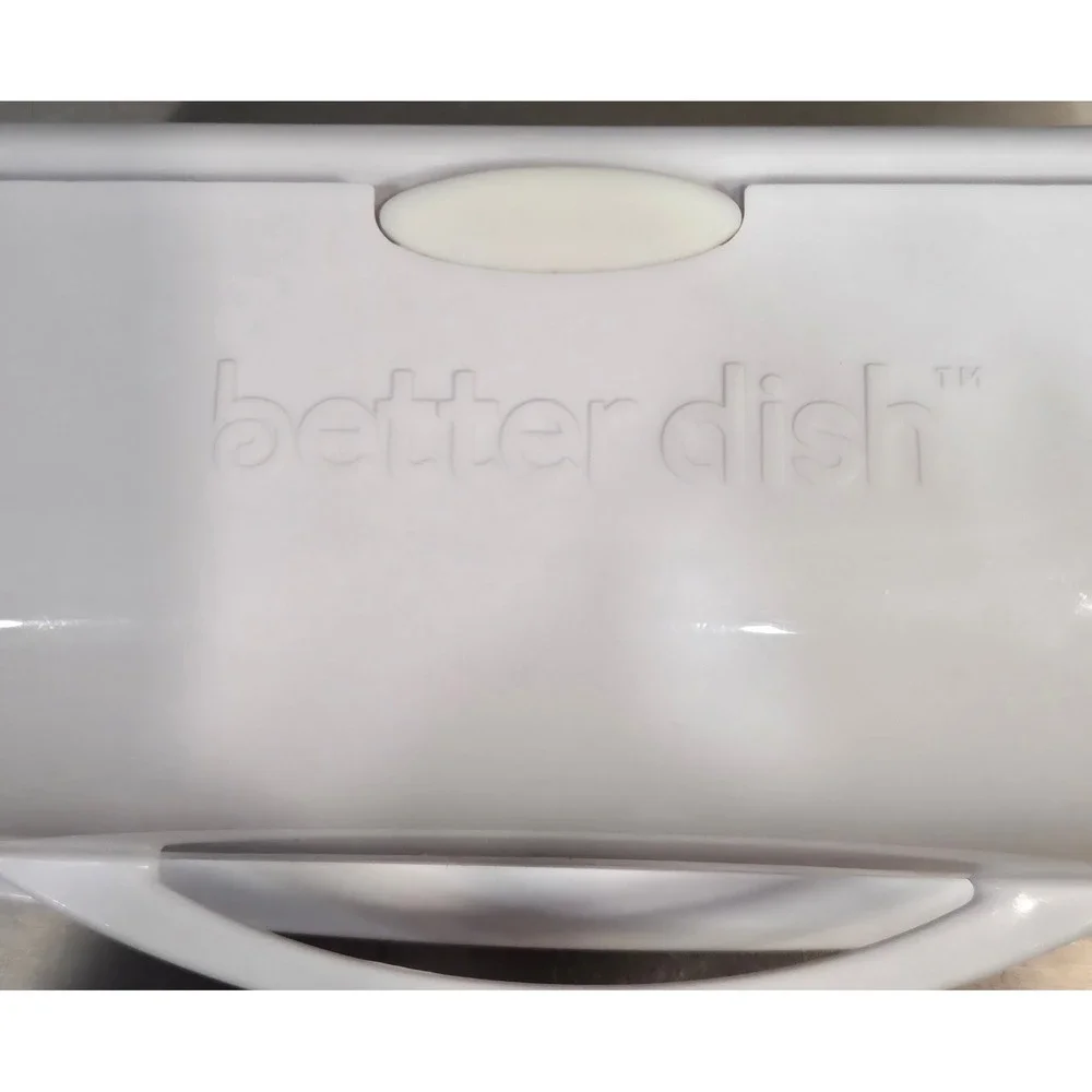 Better Dish Flip Top Butter Dish White Kitchen Concepts Unlimited EUC‎